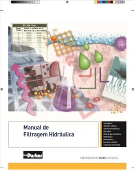 Capa do catálogo Manual de Filtração Hidráulica