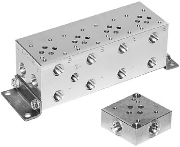 Subplacas e Manifolds NG6 (NFPA D03) — Série D1V