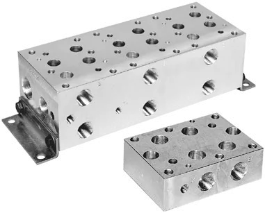 Subplacas e Manifolds NG25 (NFPA D08) — Séries D6 e D8